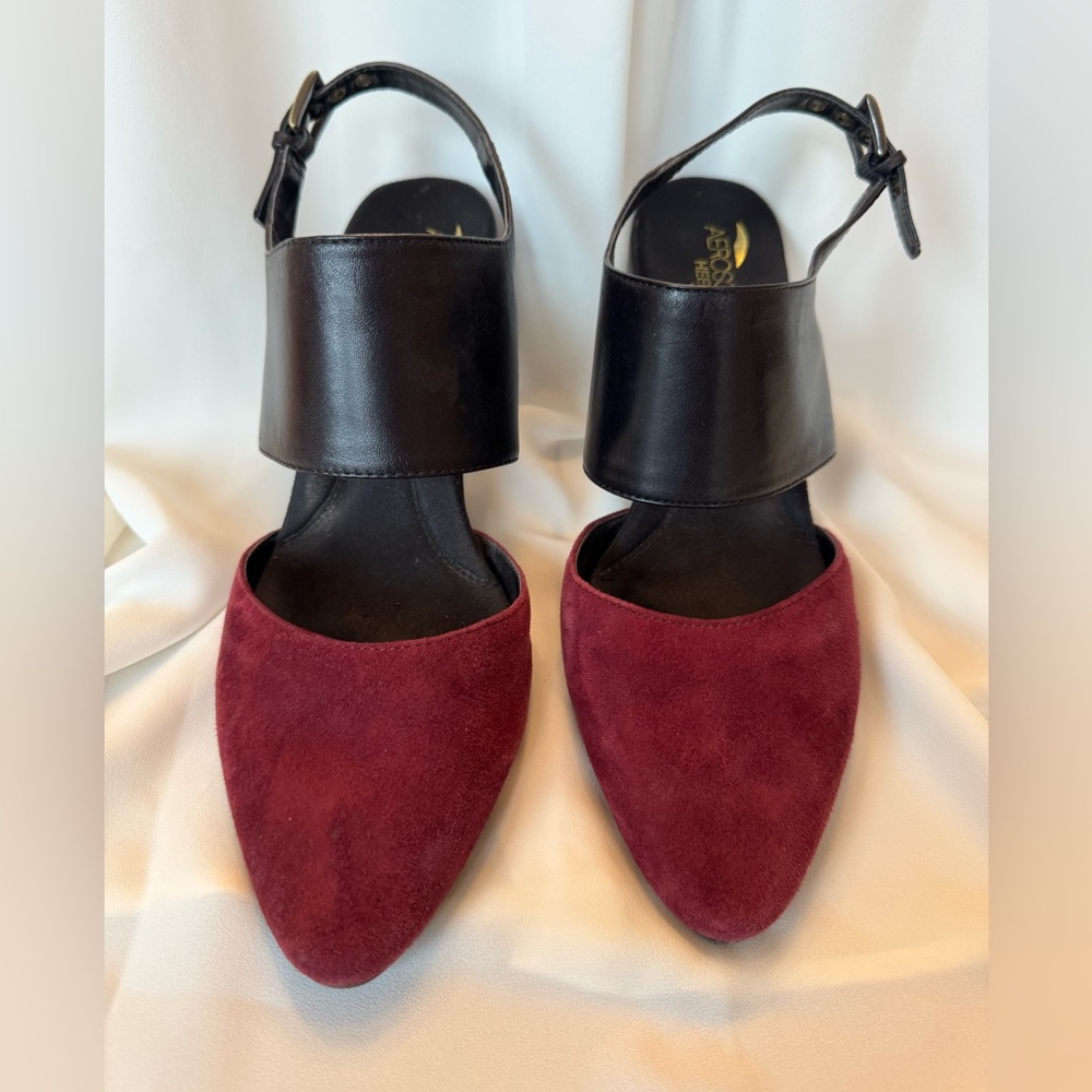 Aerosoles Women’s Suede Heels Size 10 Like New, Great Used Condition